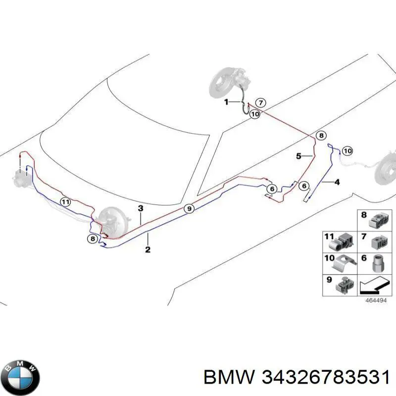  BMW 34326868934 цена, от 6.33 USD