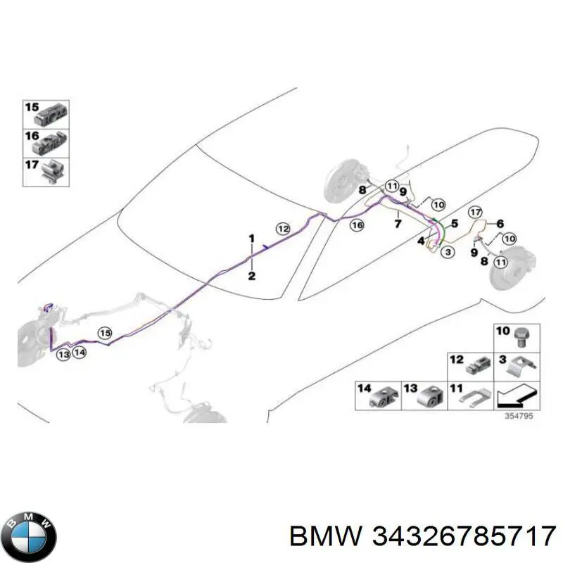  BMW 34326785717 цена, от 15.20 USD