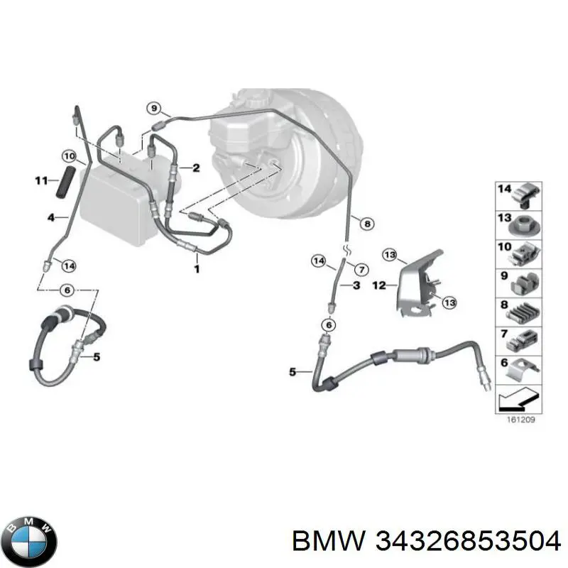 Купить 34326853504 BMW 