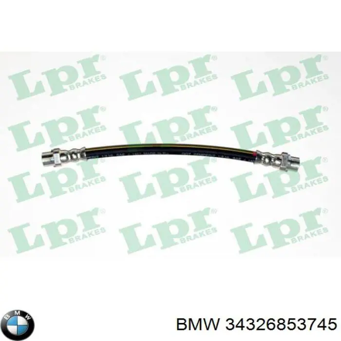 Купить 34326853745 BMW Шланг тормозной задний левый