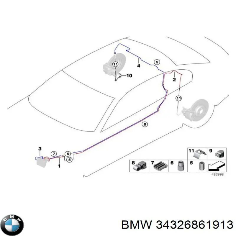 34326861913 BMW 