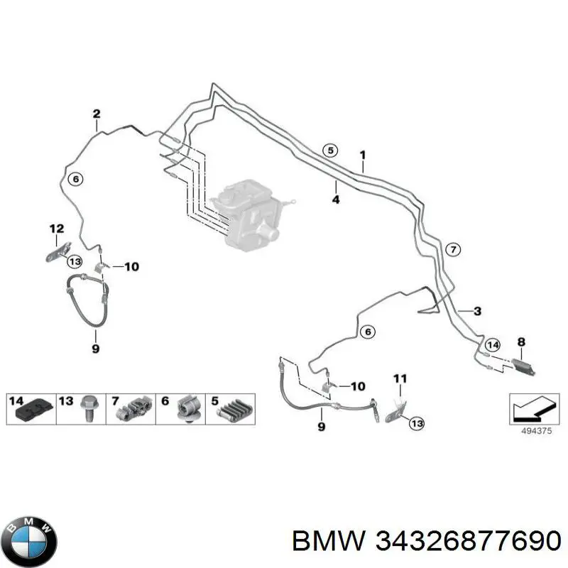 34326877690 BMW 