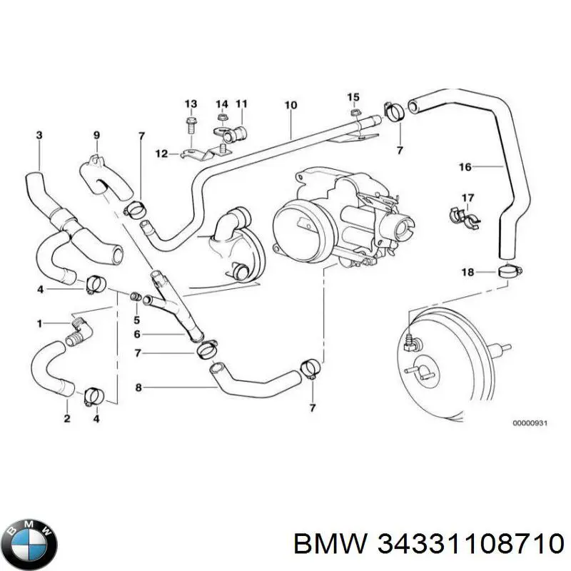  BMW 34331108710 цена, от 65.95 USD