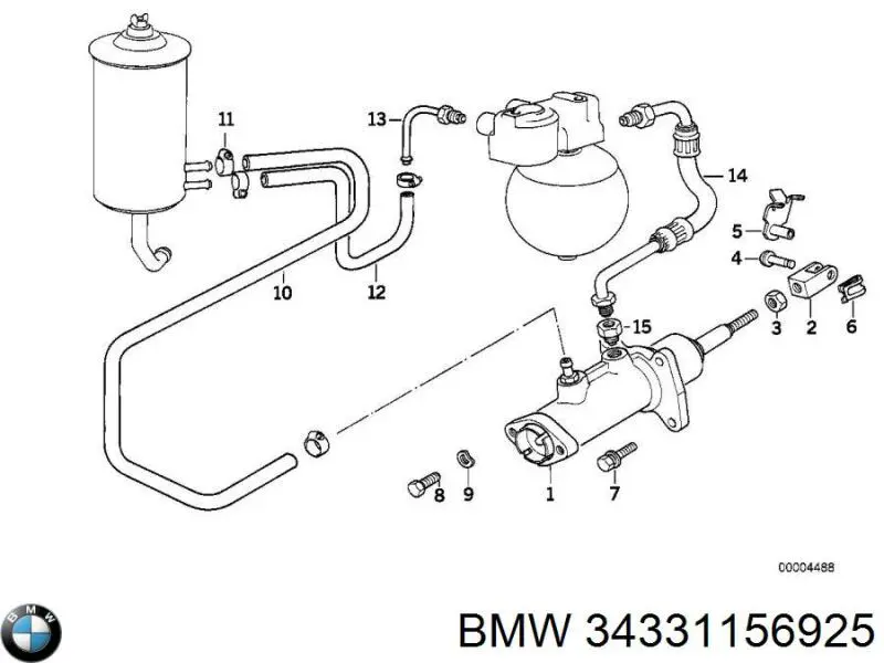 Усилитель тормозов вакуумный на BMW 7 (E32) купить.