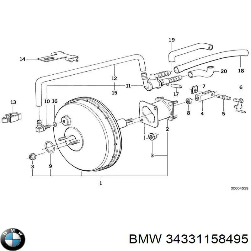  34331158495 BMW