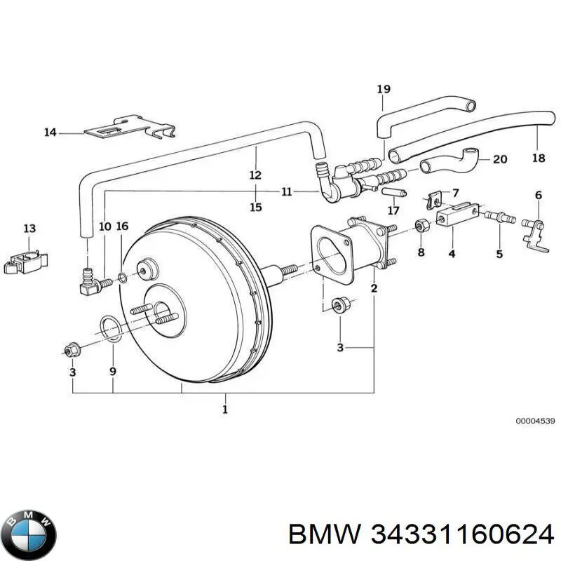 Купить 34331160624 BMW ВУТ