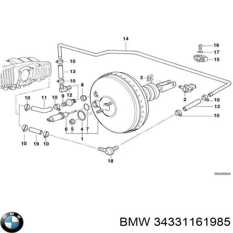  34331161985 BMW