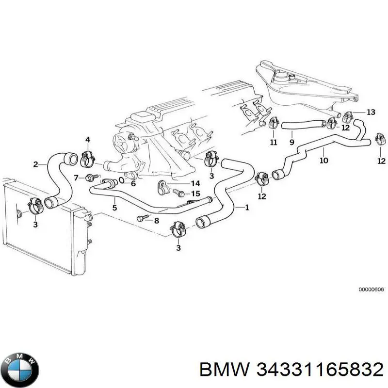  BMW 34331165832 цена, от 22.84 USD