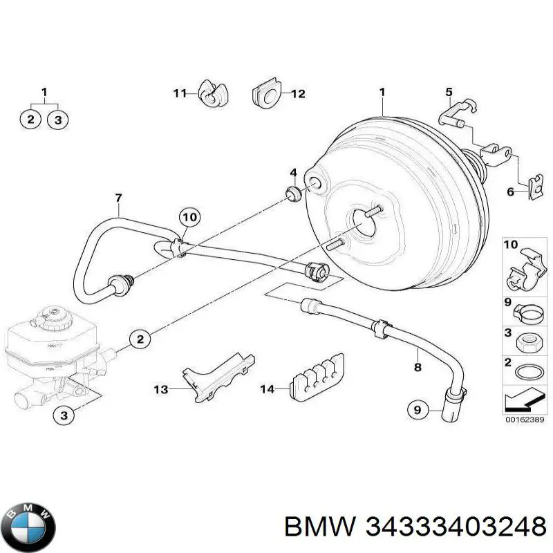  BMW 34333403248 цена, от 38.01 USD