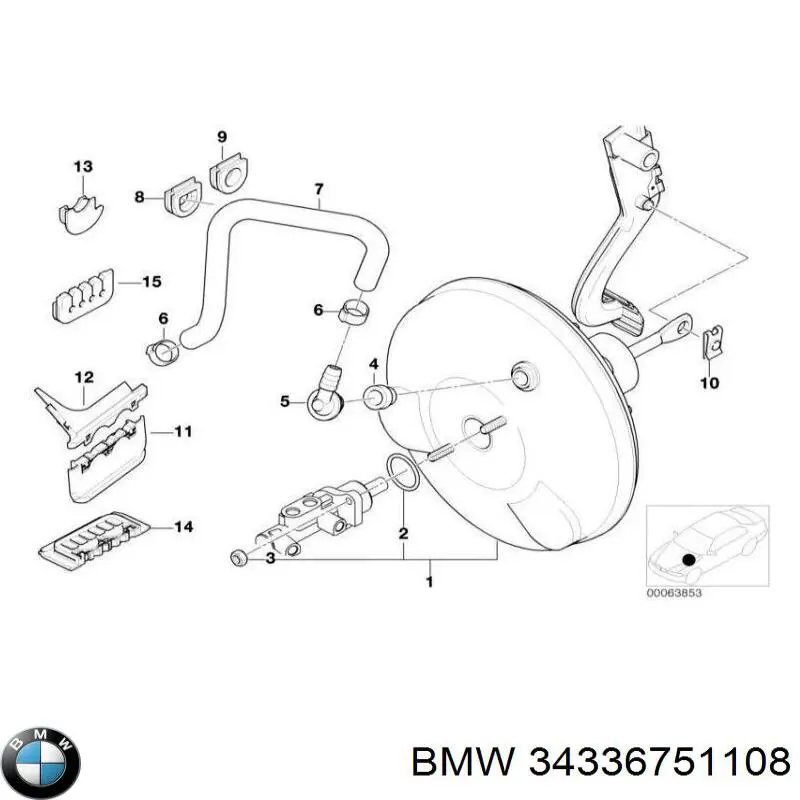 34336751108 BMW 