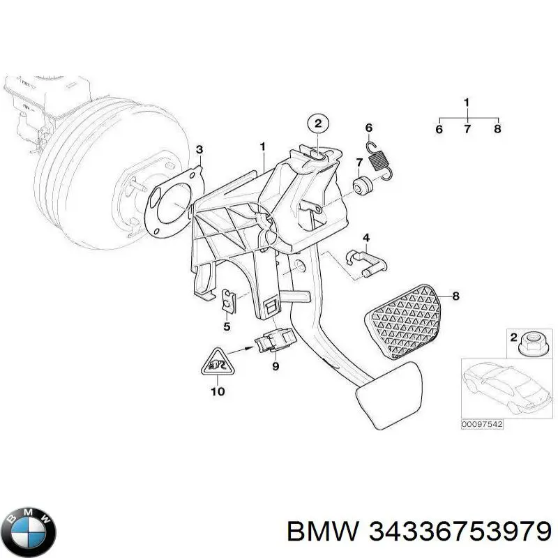  BMW 34336753979 цена, от 12.67 USD