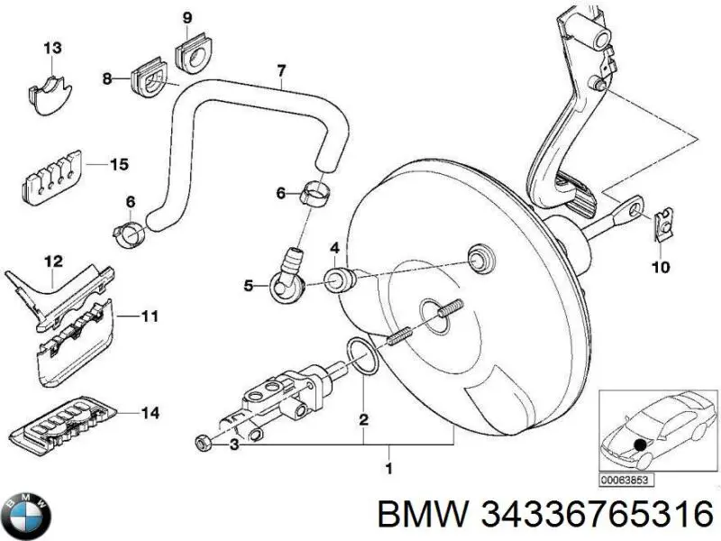 34330413019 BMW 