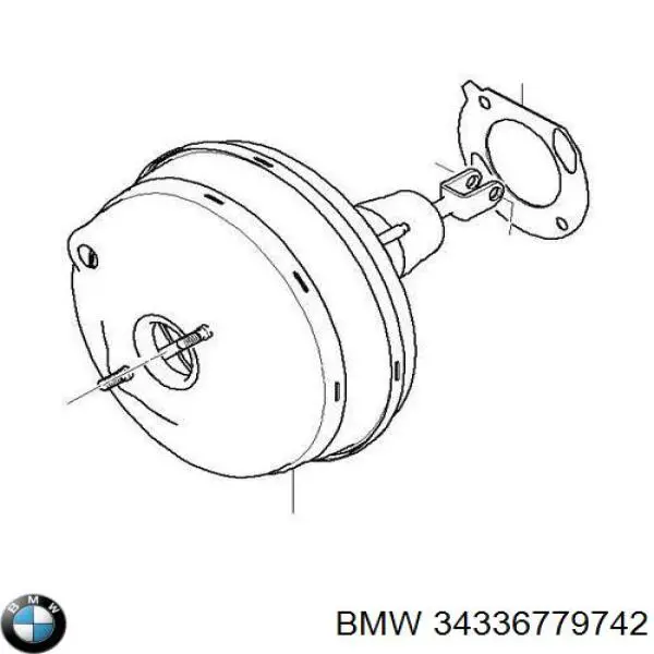 Вакуумник BMW 34332282819 цена, от 286.59 USD