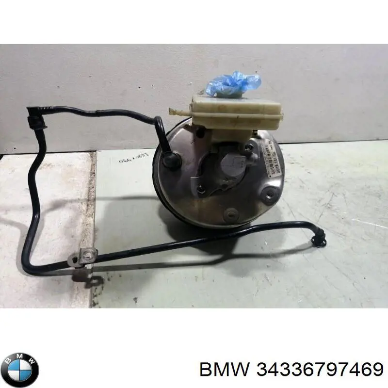 6854348 BMW Усилитель тормоза вакуумный
