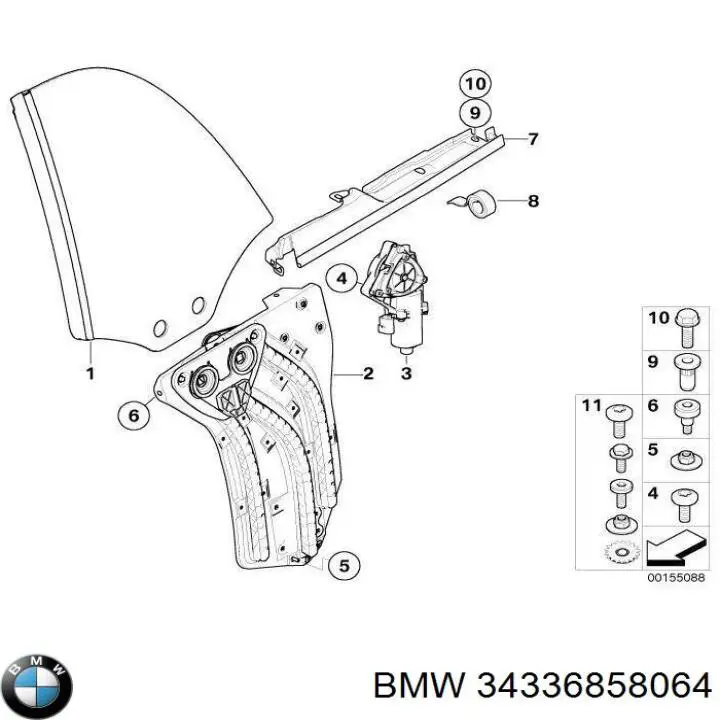 Вакуумник BMW 34336858064 цена, от 152.03 USD