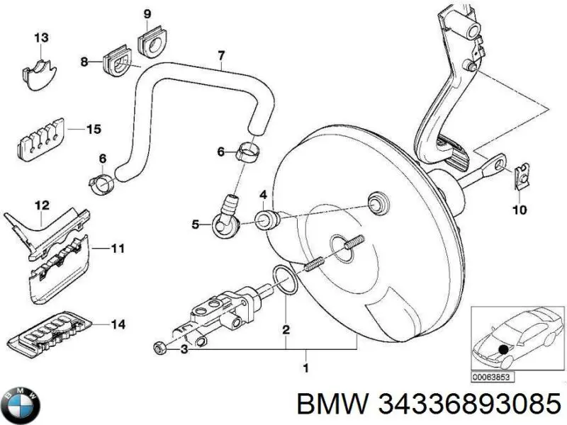  34336893085 BMW