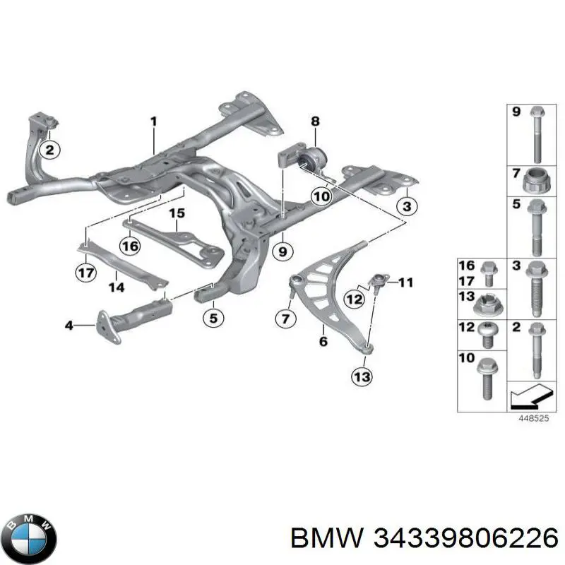  BMW 34339806226 цена, от 5.62 USD