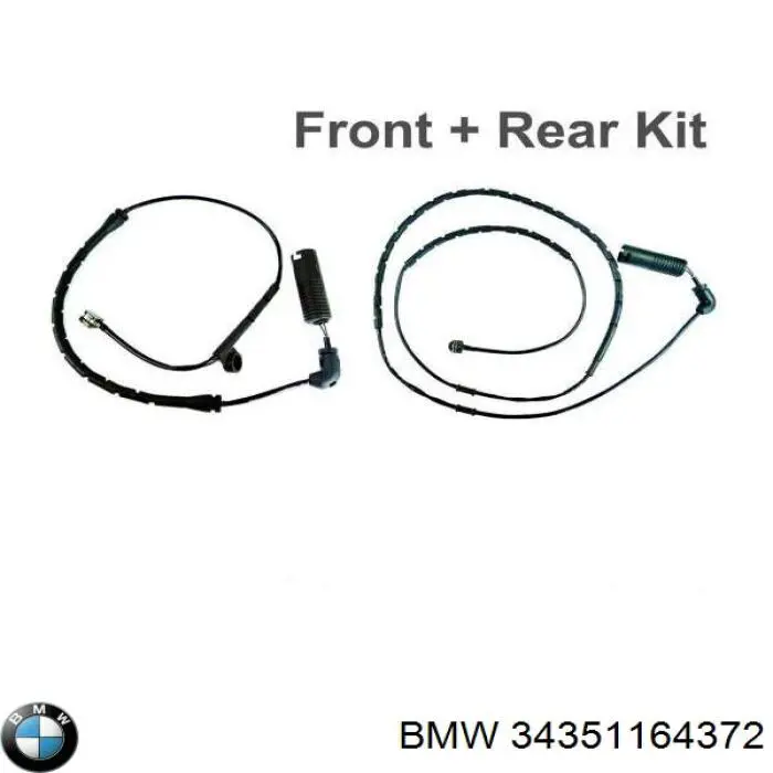 34351164372 BMW  Датчик износа тормозных колодок задний