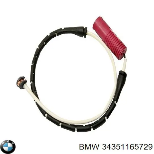 34351165729 BMW датчик износа тормозных колодок передний
