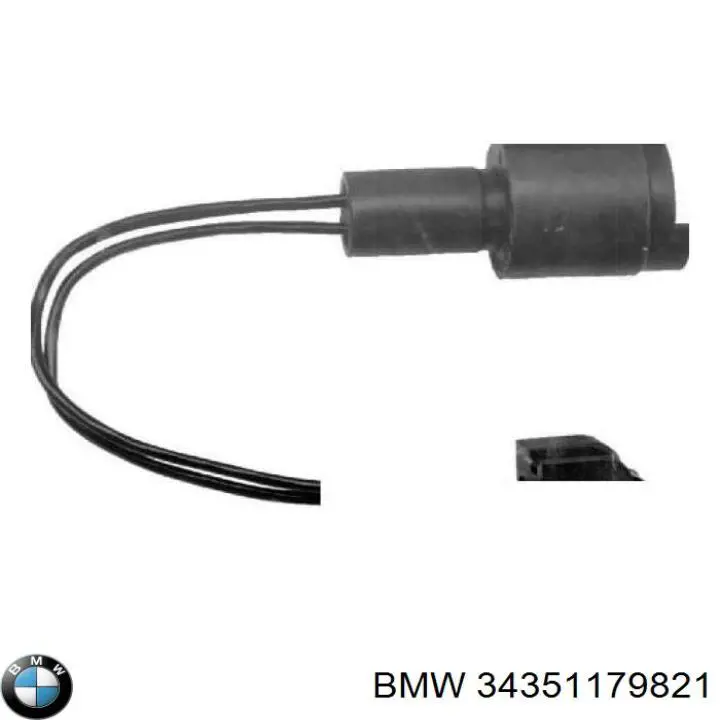 Датчик износа тормозных колодок передний 34351179821 BMW