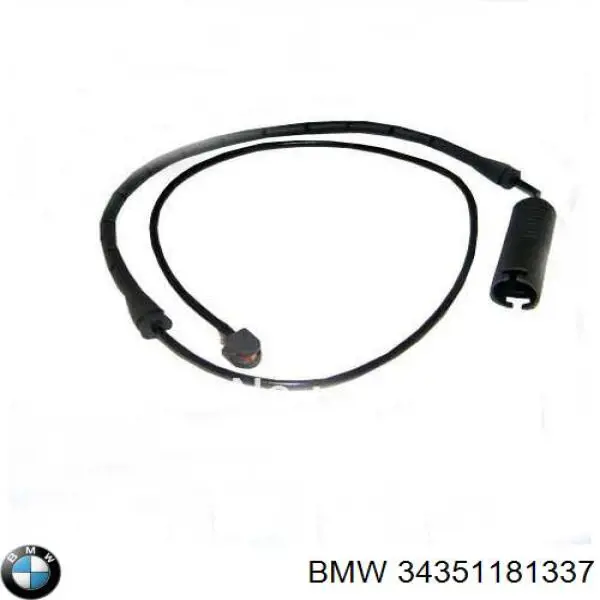 34351181337 BMW датчик износа тормозных колодок передний