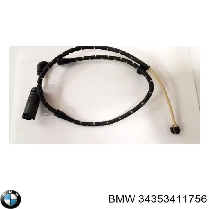 34353411756 BMW датчик износа тормозных колодок передний