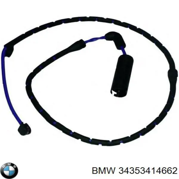 34353414662 BMW датчик износа тормозных колодок передний