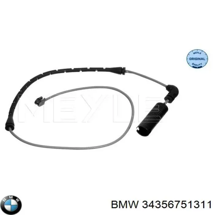 Датчик износа тормозных колодок передний 34356751311 BMW