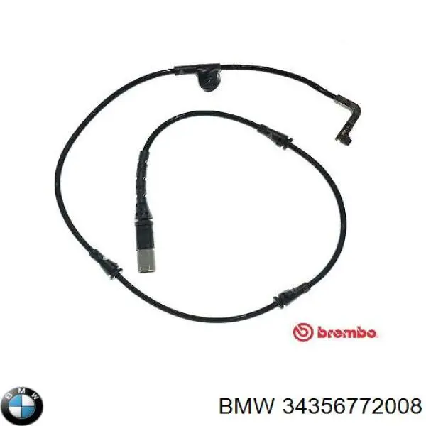 34356772008 BMW датчик износа тормозных колодок передний