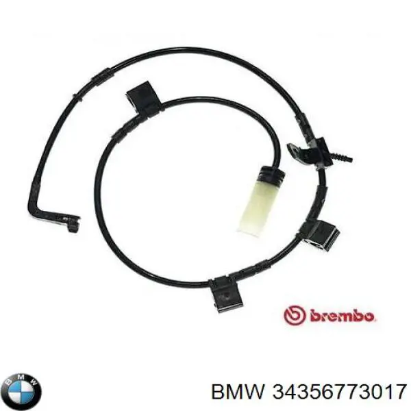 34356773017 BMW датчик износа тормозных колодок передний
