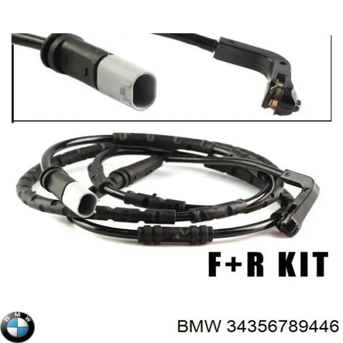 34356789446 BMW Датчик износа тормозных колодок