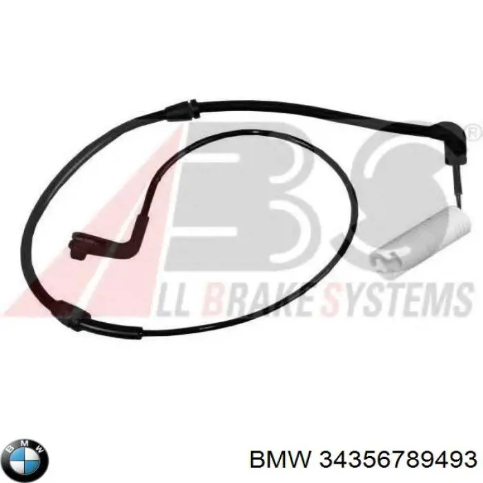 Задний датчик износа тормозных колодок BMW 34356789493