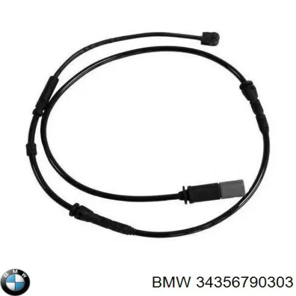 34356790303 BMW sensor dianteiro de desgaste das sapatas do freio