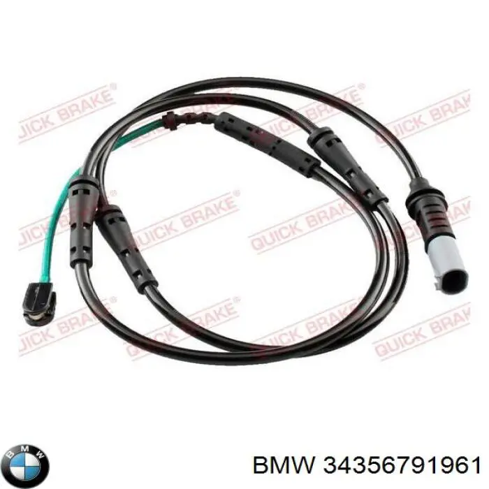 Задний датчик износа тормозных колодок BMW 34356791961