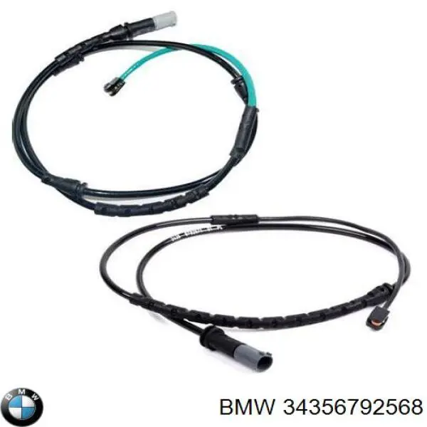 34356792568 BMW sensor dianteiro de desgaste das sapatas do freio