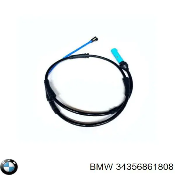 34356861808 BMW sensor traseiro de desgaste das sapatas do freio