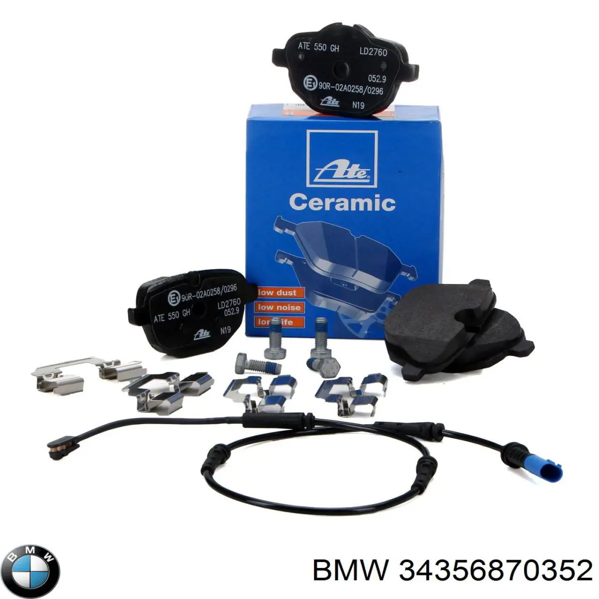 Датчик износа тормозных колодок задний 34356870352 BMW