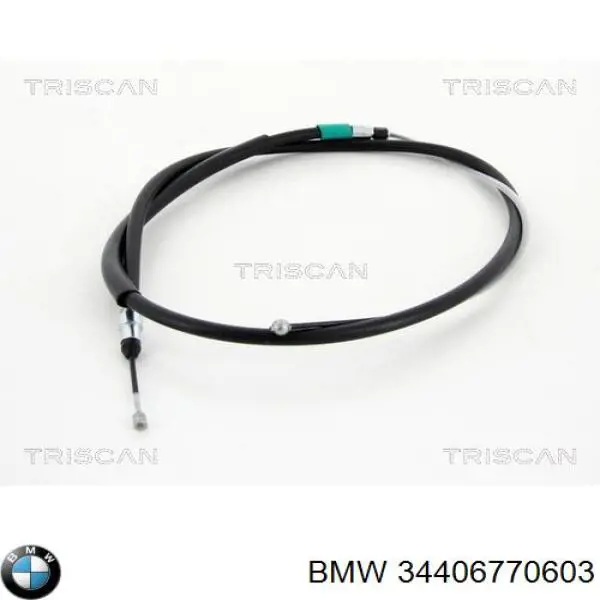 Купить 34406770603 BMW Трос стояночного тормоза задний левый