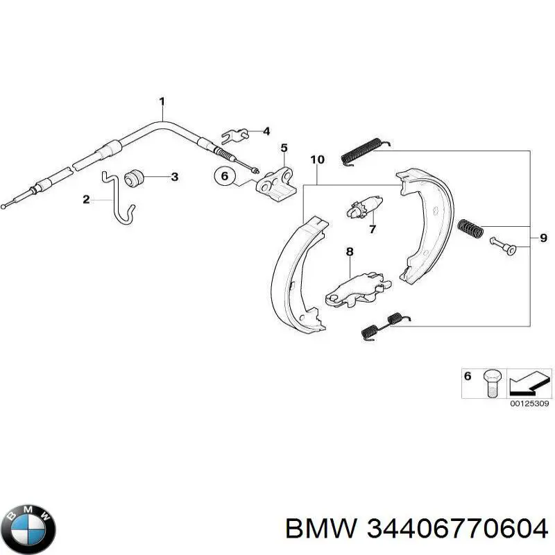 34406770604 BMW 