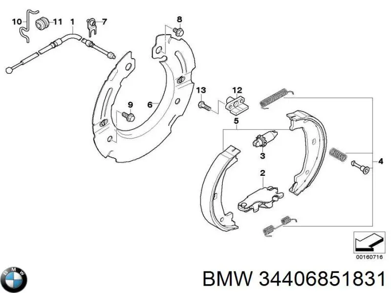  34406851831 BMW