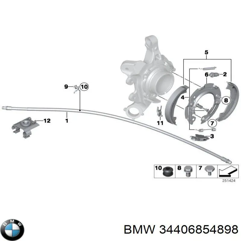  34406854898 BMW