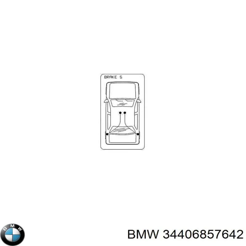 Купить 34406857642 BMW Тормоз стояночный