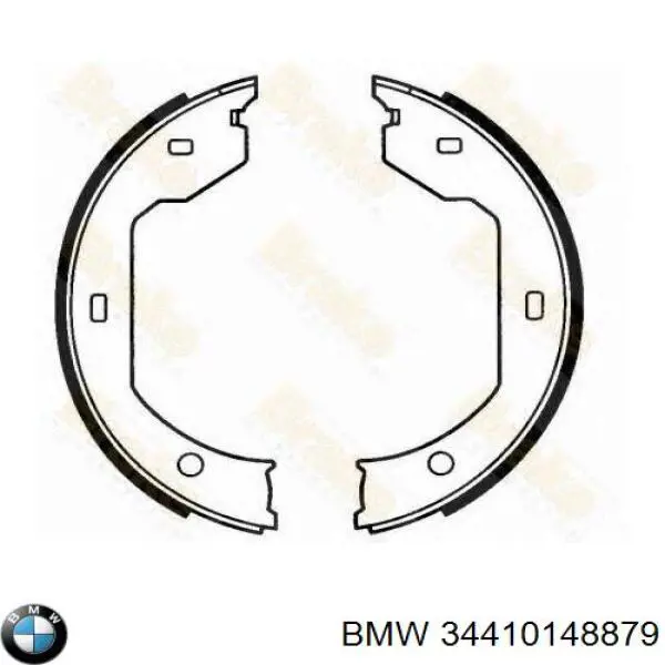 34410148879 BMW колодки ручника (стояночного тормоза)