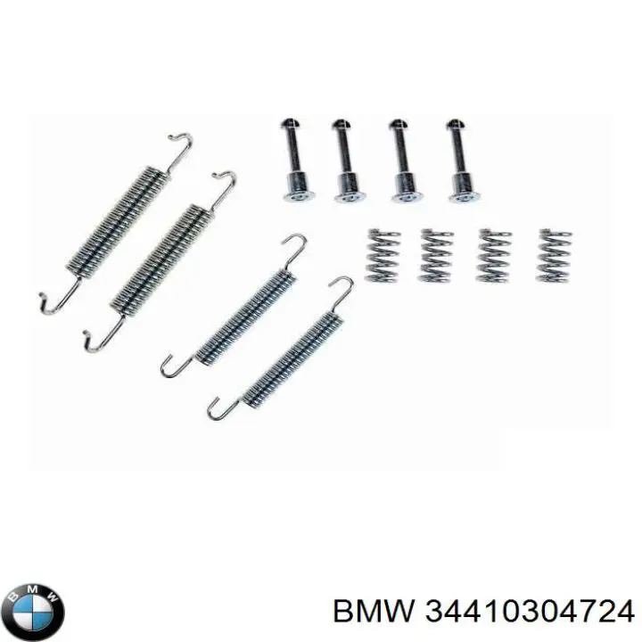 Монтажный комплект задних барабанных колодок 34410304724 BMW