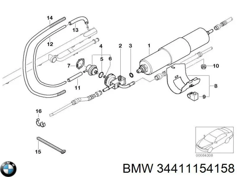 34411154158 BMW 