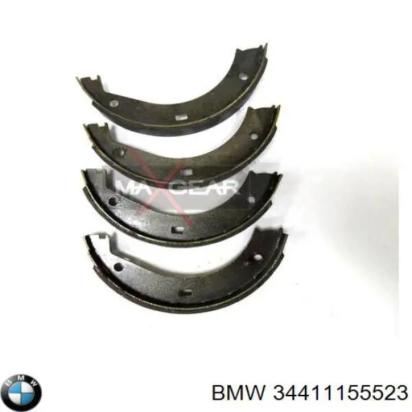 Тормозные колодки стояночного тормоза BMW 34411155523 цена, от 12.97 USD