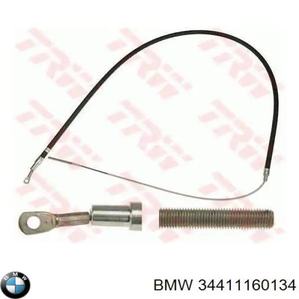 Задний трос ручника 34411160134 BMW