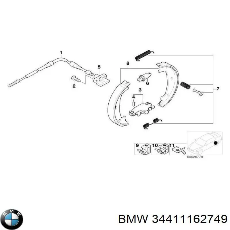  BMW 34411162749 цена, от 27.06 USD