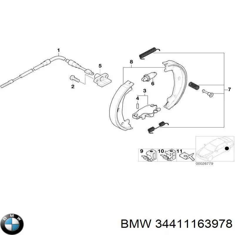  34411163978 BMW