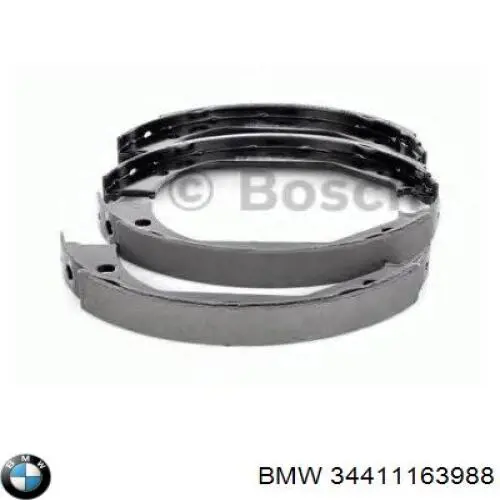 Колодки ручника 34411163988 BMW
